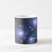 夜空の感謝の社会-マグ コーヒーマグカップ (中央)