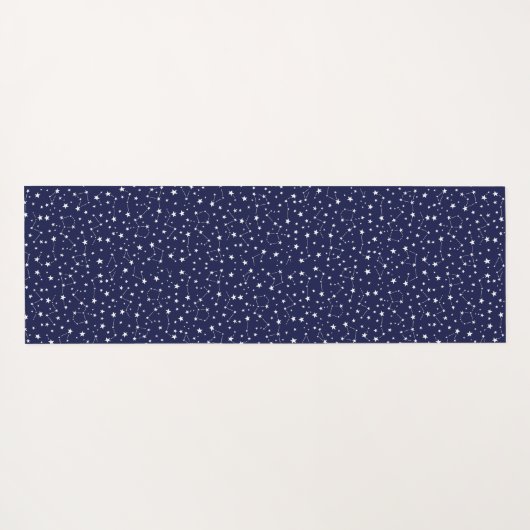 夜空の星と星座 ヨガマット (裏面(横))