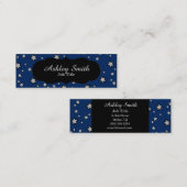 夜空の星の名刺 スキニー名刺 (正面/裏面)