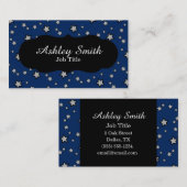 夜空の星の名刺 名刺 (正面/裏面)