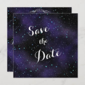 夜空の星は日付の結婚式を救います セーブザデート (正面/裏面)