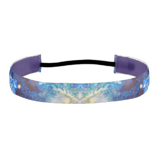 夜空の星団のヘッドバンド アスレチックヘッドバンド