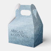 夜空の星 ネイビーブルー 白 フェイバーボックス (裏面サイド)