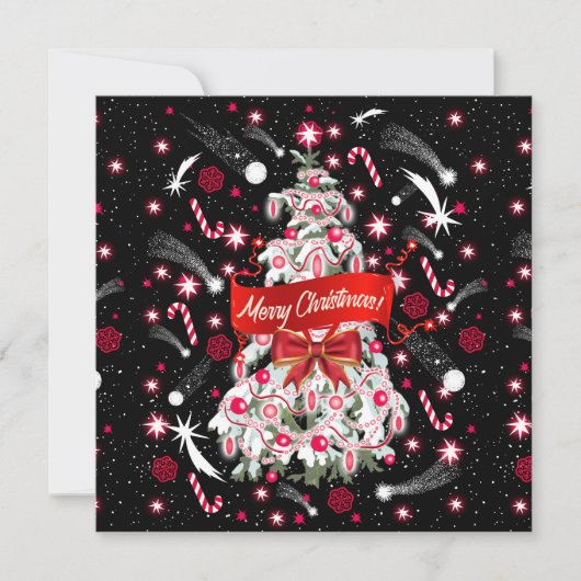 夜空の星 招待状 (正面)