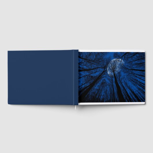 夜空の月 ゲストブック (全面)