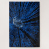 夜空の月 ジグソーパズル (縦)