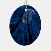 夜空の月 セラミックオーナメント (右)