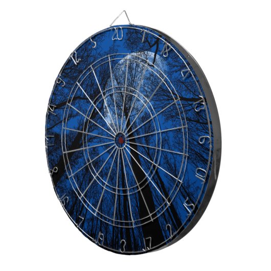 夜空の月 ダーツボード (正面右)