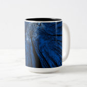 夜空の月 ツートーンマグカップ (正面右)