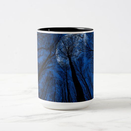 夜空の月 ツートーンマグカップ (中央)