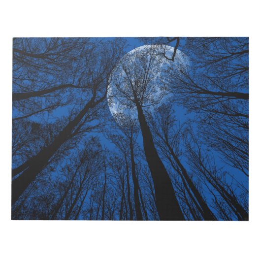 夜空の月 ノートパッド (正面)