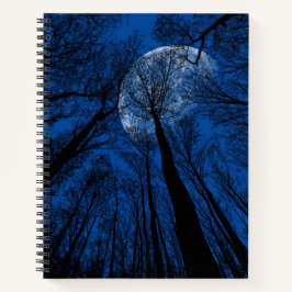 夜空の月 ノートブック