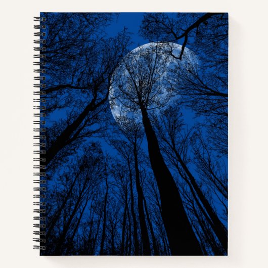 夜空の月 ノートブック (正面)