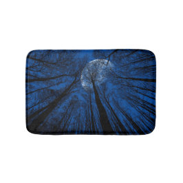 夜空の月 バスマット