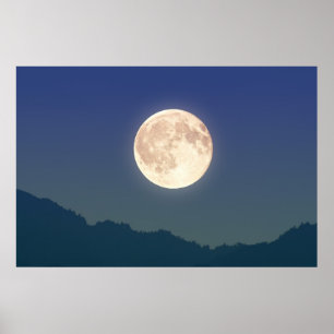 夜空の月 ポスター