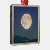 夜空の月 メタルオーナメント (右)