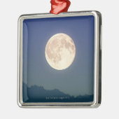 夜空の月 メタルオーナメント (左)