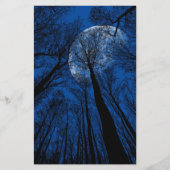 夜空の月 便箋 (正面)