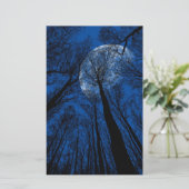 夜空の月 便箋 (スタンド正面)