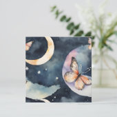 夜空の水色の蝶 招待状 (スタンド正面)