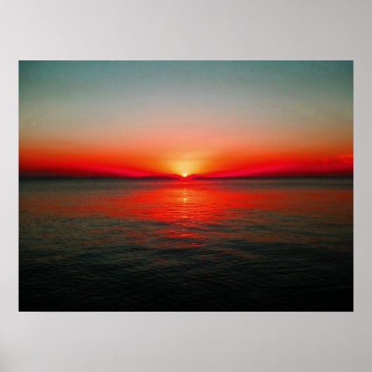 夜空の赤 ポスター (正面)