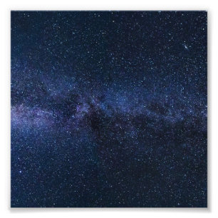 夜空の銀河系 フォトプリント           