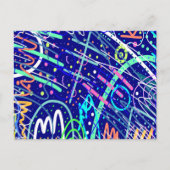 夜空を越えて ポストカード (正面)