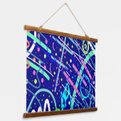 夜空を越えて 吊り下げ型タペストリー (傾斜あり)