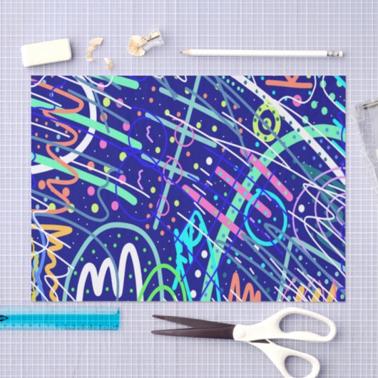 夜空を越えて 薄葉紙 (クラフト)