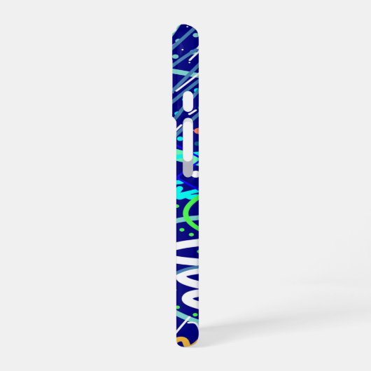 夜空を越えて iPhone 16ケース (左側面)