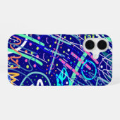 夜空を越えて iPhone 16ケース (裏面横)