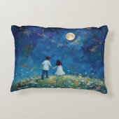 夜空アクセント枕 アクセントクッション (裏面)