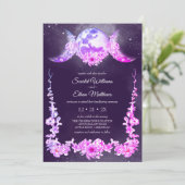 夜空トリプルムーンフェイズパープルハンドスティング 招待状 (スタンド正面)