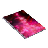 夜空ピンクフレアノートブック ノートブック (右側)