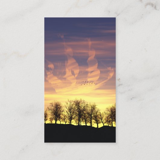 夜空ブックマークの航海 名刺 (裏面)