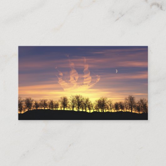 夜空ブックマークの航海 名刺 (正面)