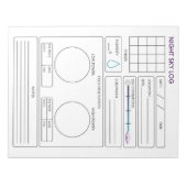 夜空ログ ノートパッド (正面)