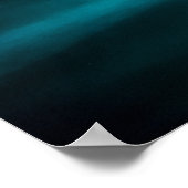 夜空撮モダン影 ポスター (角)