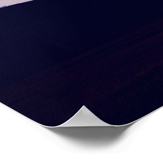 夜空撮影 ポスター (角)