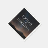 夜空結婚は星の下 スタンダードカクテルナプキン (角)