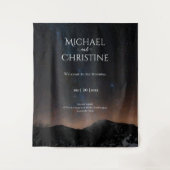 夜空結婚は星の下 タペストリー (正面)