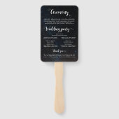 夜空結婚は星の下 ハンドファン (裏面)