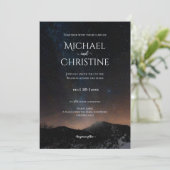 夜空結婚は星の下 招待状 (スタンド正面)