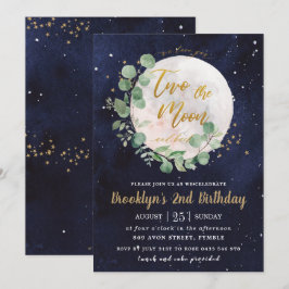 『夜空緑2月2日誕生日』パーティー 招待状