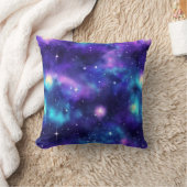 夜空輝くに輝く星 クッション (ブランケット)