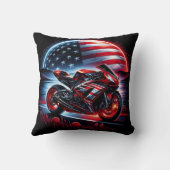 夜空鮮やかの下を乗る クッション (裏面)