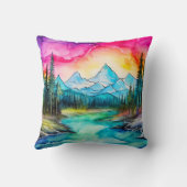 夜空鮮やか12時以降 クッション (裏面)