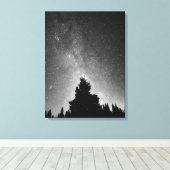 夜空 キャンバスプリント (インサイチュ (ウッドフロア))