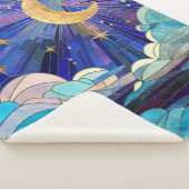 夜空 – デジタルアートモザイク シェルパブランケット (3/4)