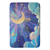 夜空 – デジタルアートモザイク バスマット (正面縦)